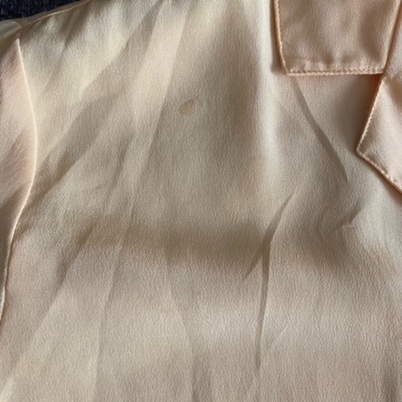 Nordstrom Short Sleeve Yellow Blouse - Picture 4 of 4